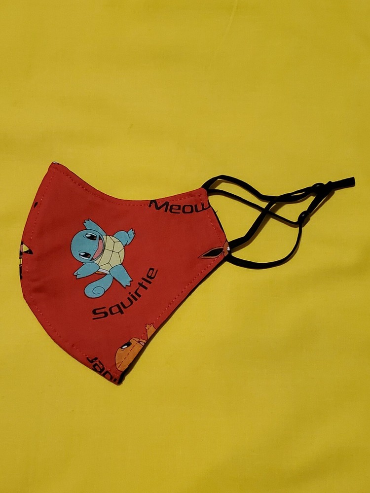 Youth Pokemon Adjustable Face Mask