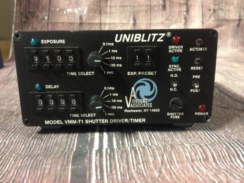 Uniblitz Model VMM-T1 Shutter Driver/Timer - Tested