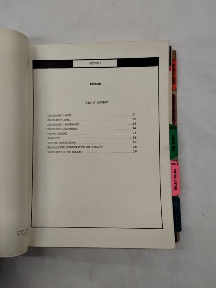 Aero Commander 1966 Model 200D Overhaul & Service Manual-Original