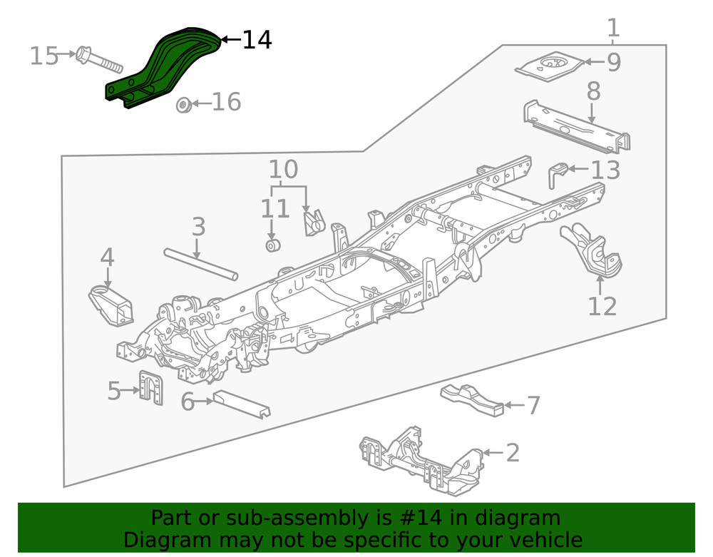 Genuine GM Front Tow Hook 84055684