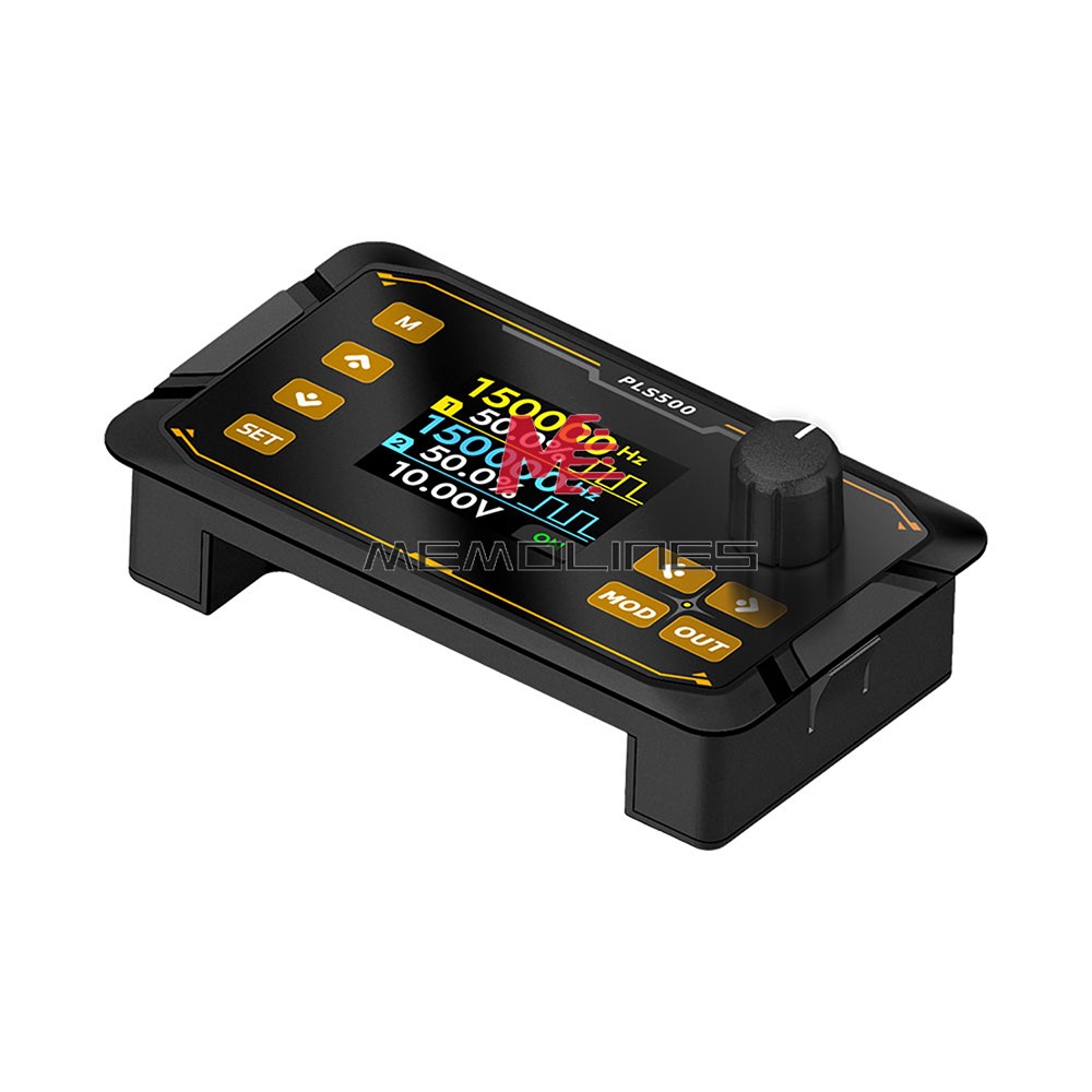 PLS500 Dual-Channel Pulse PWM Signal Generator Adjustable Programmable Dead zone