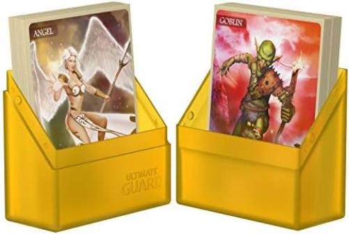 Ultimate Guard Boulder™ Deck Case 40+ Standard Size Amber