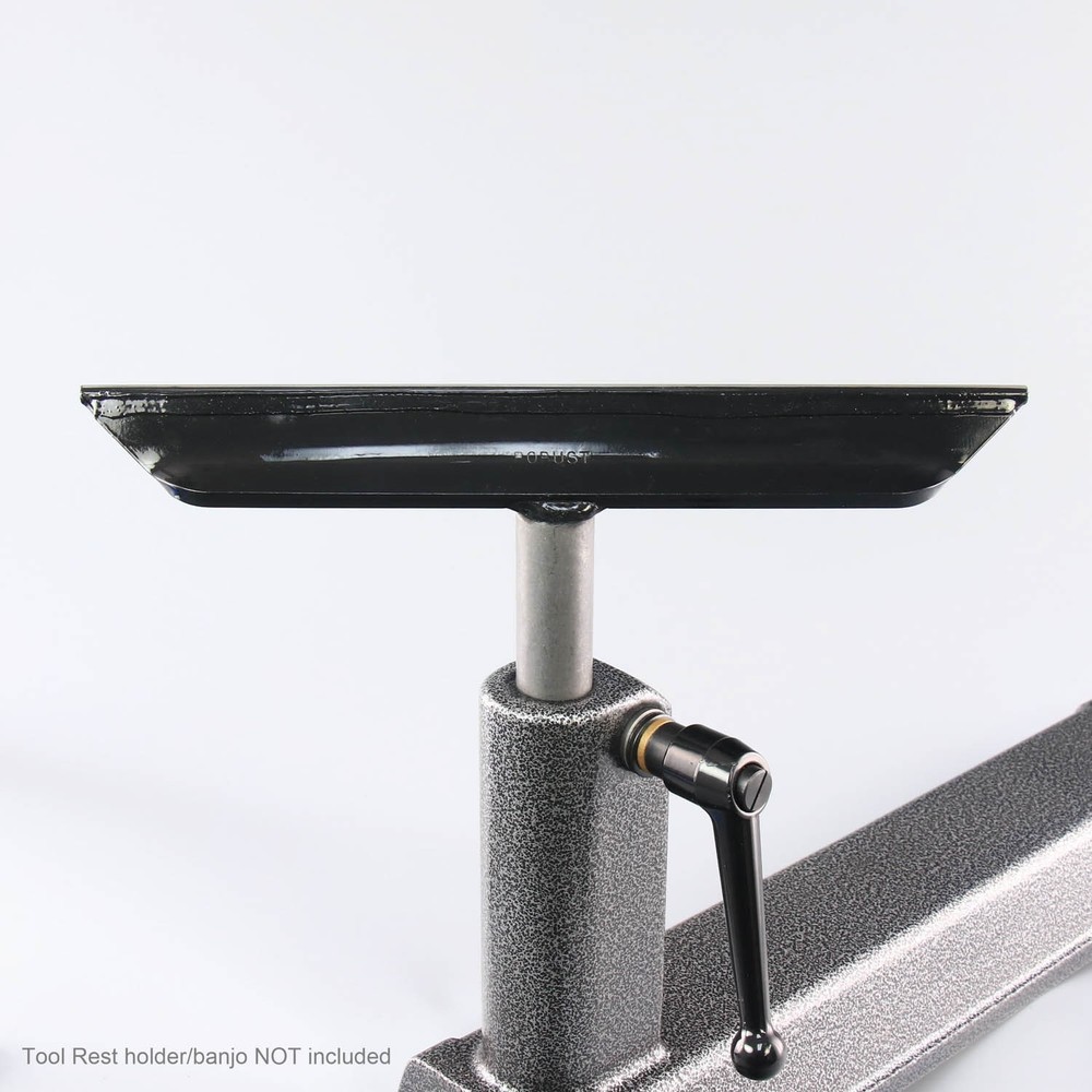 Robust, Low Profile Tool Rest, 12" Wide, Short Post, Authorized Seller
