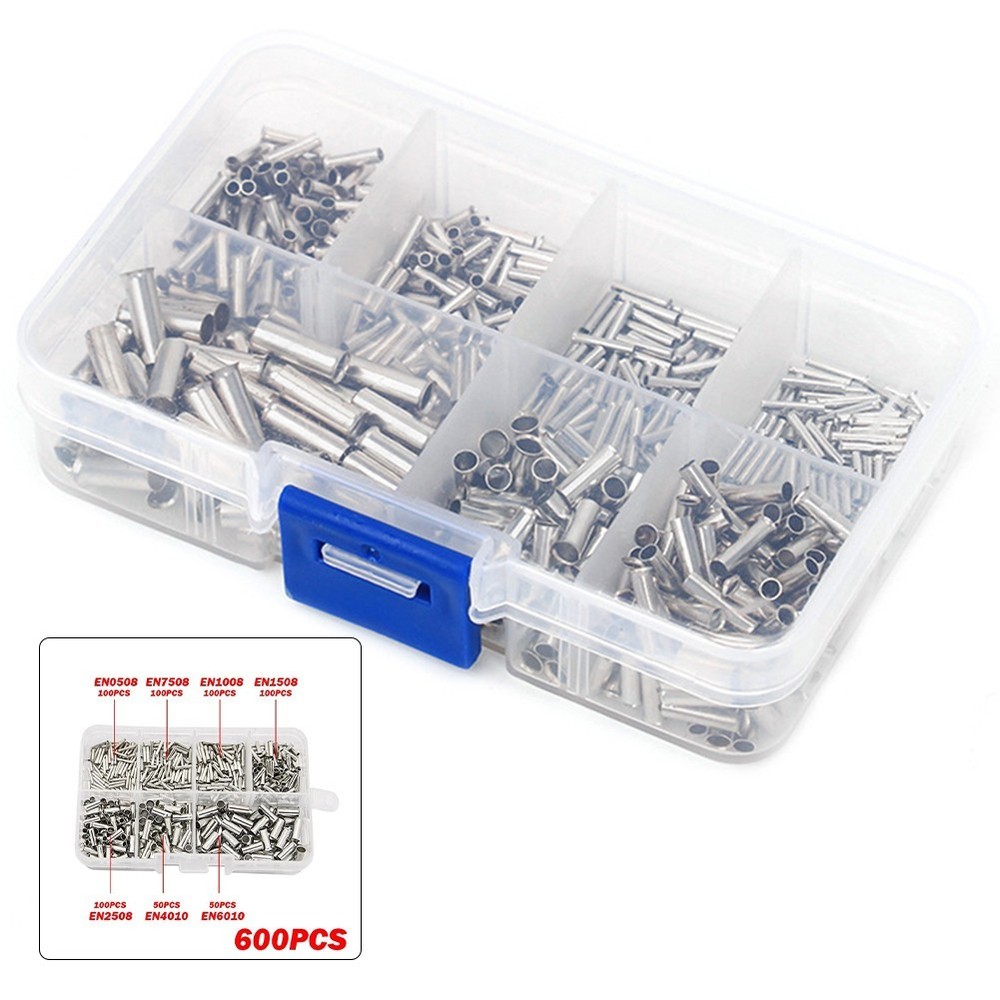 Rust Resistant 600pcs Copper Tube Terminals for Long Lasting Performance