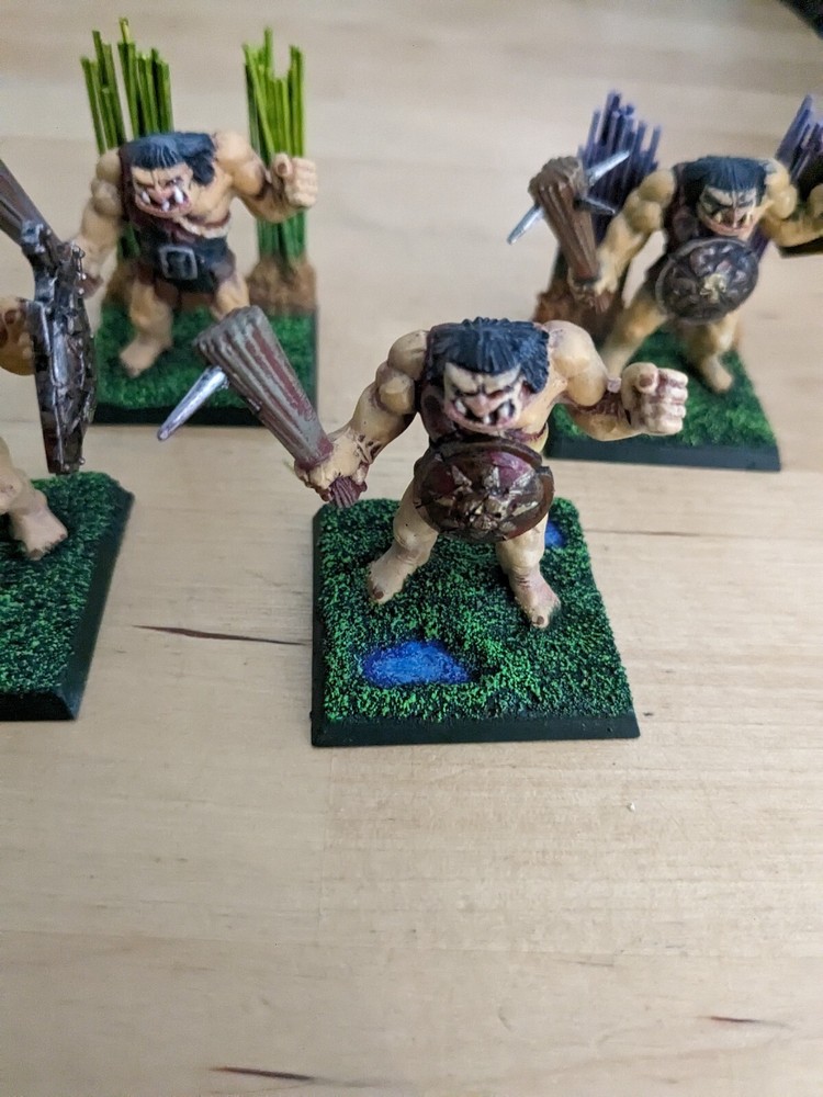 Dark World Ogre x4 Painted And Modified