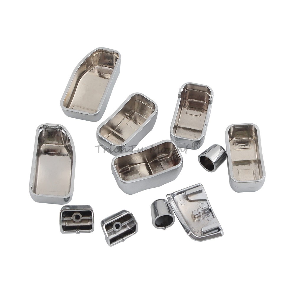 Chrome Hand Control Switch Housing Cover For Harley Touring Electra Tri Glide