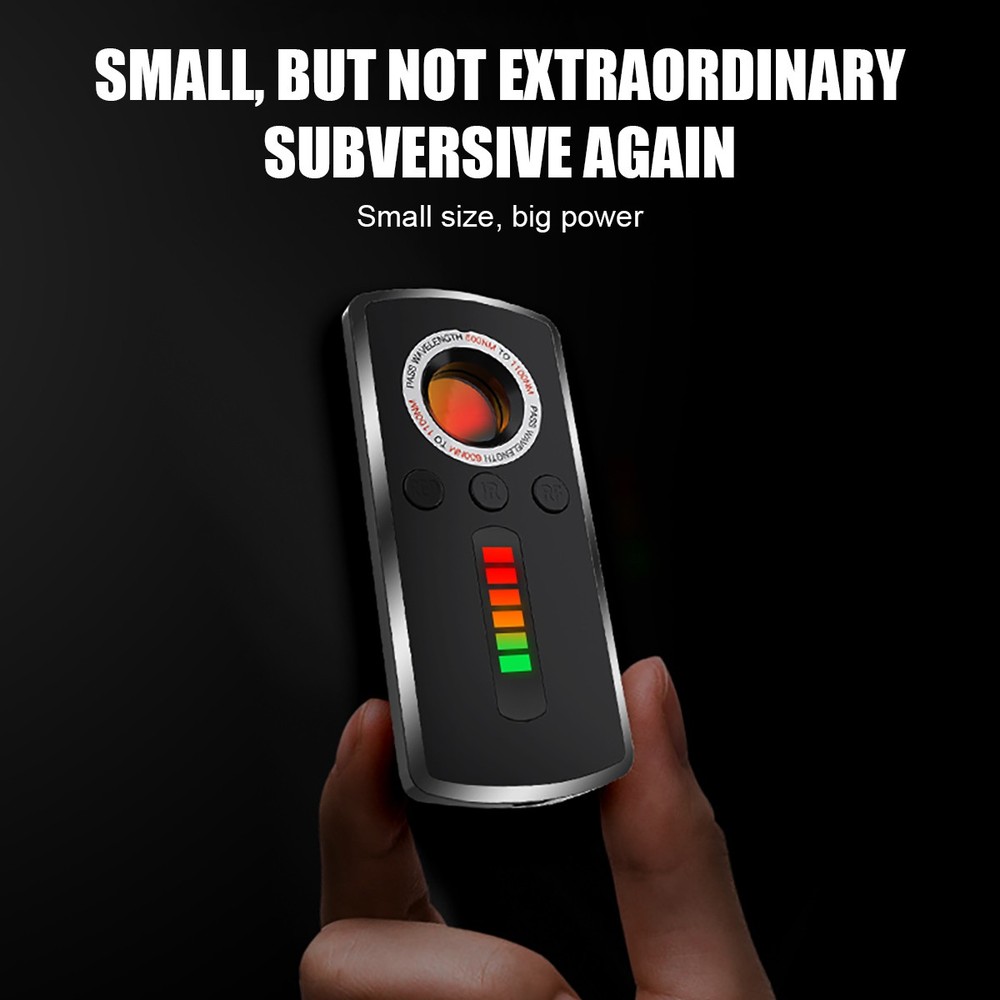 Anti-Spy Hidden Camera Wireless Detector Bug GPS Tracker Finder Scanner Device_
