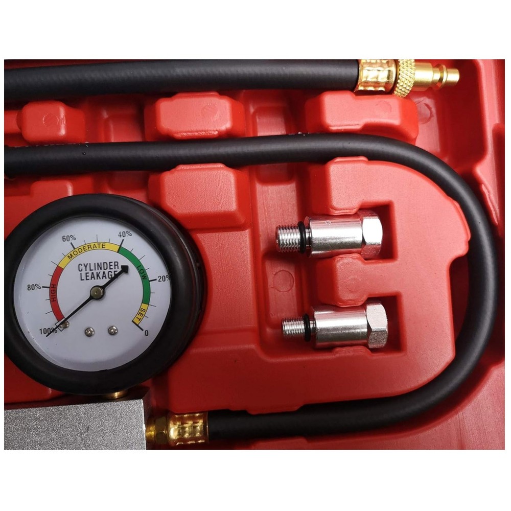 Cylinder Leak Down Tester Kit - Engine Diagnostic Tool