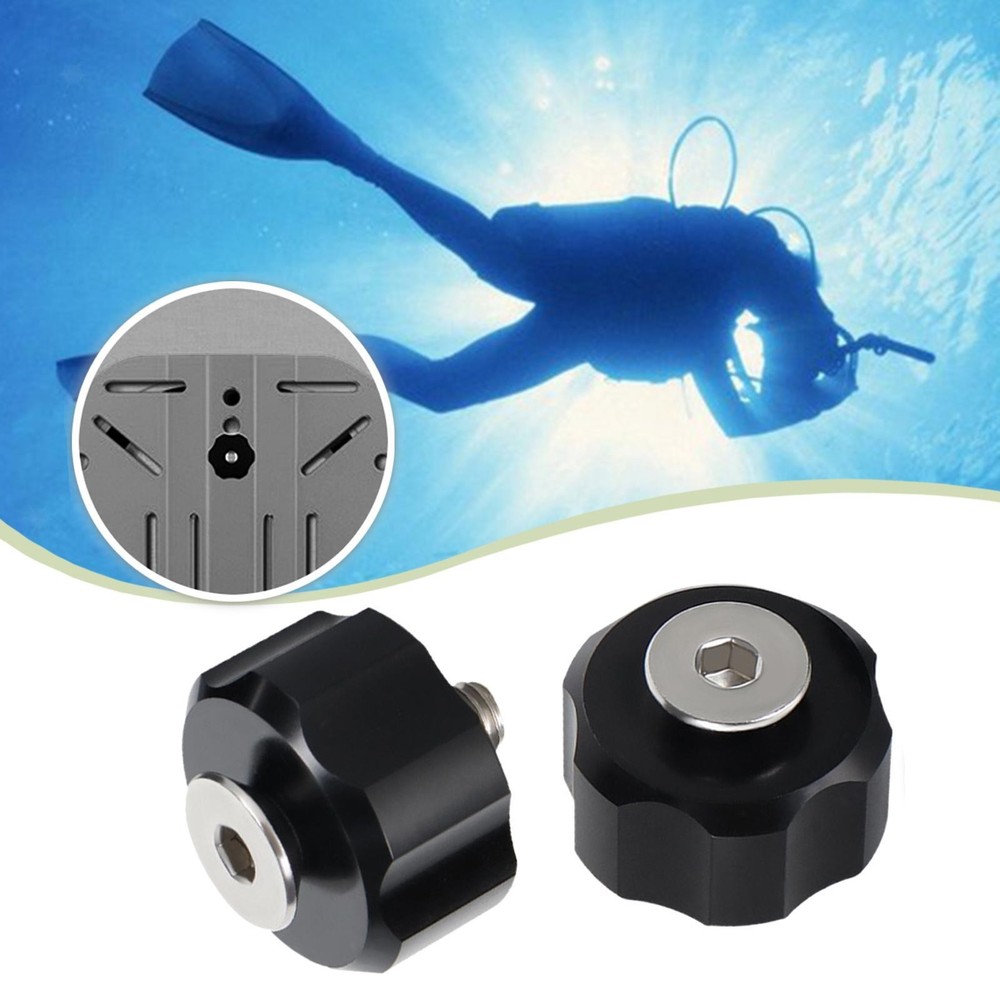 2Pcs Backplate Screws and Nuts Stainless Steel M8 Embedded Rustproof Quick