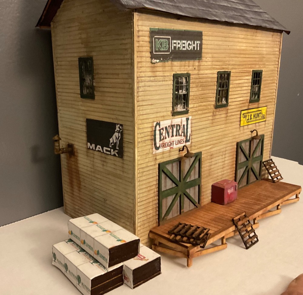 O Scale KB Freight Structure Kit Laser Cut