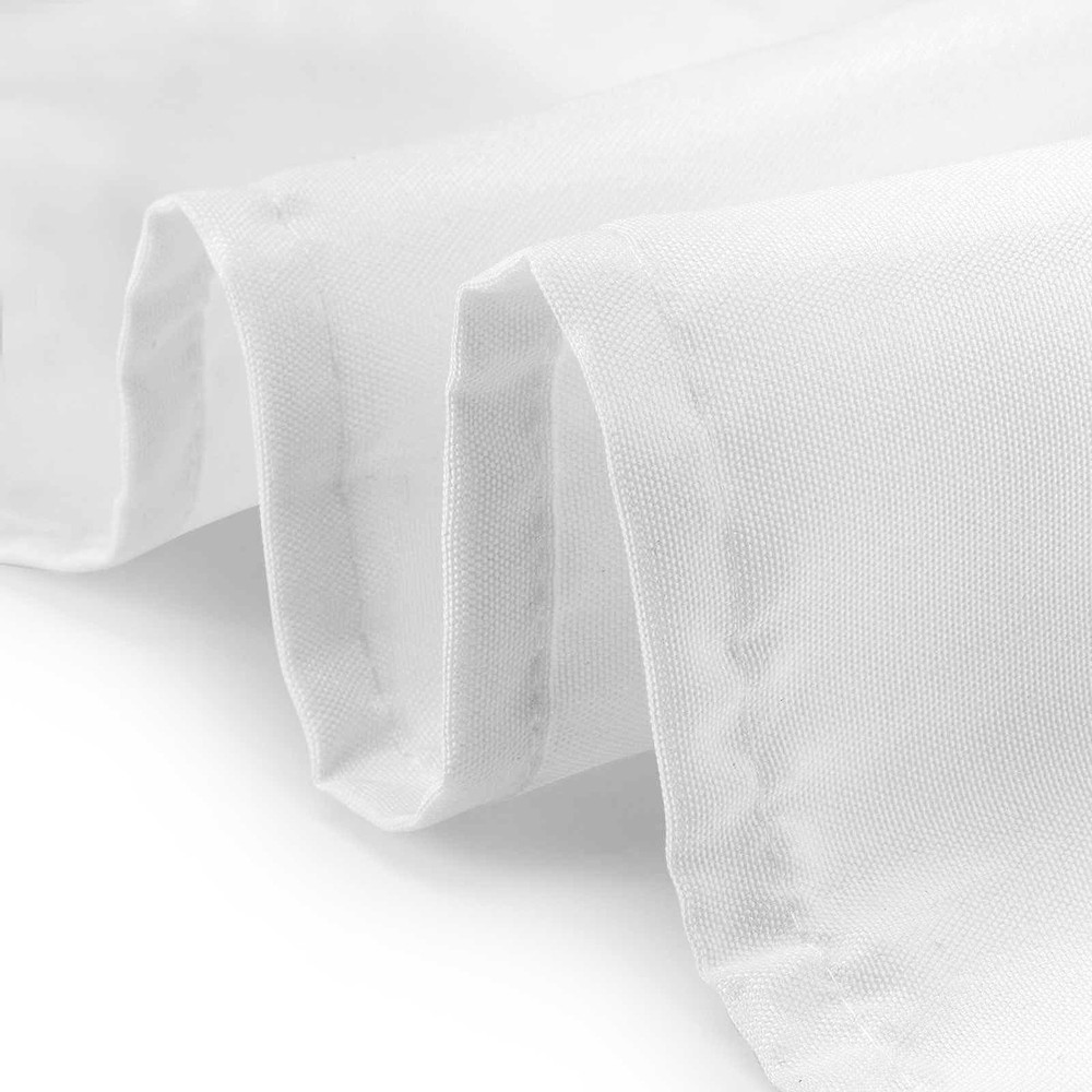 1 Dozen 20" Cloth Dinner Table Napkins for Weddings Polyester Fabric