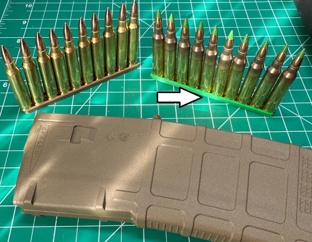 556 Striper clips Set of 4 Easier Reloading