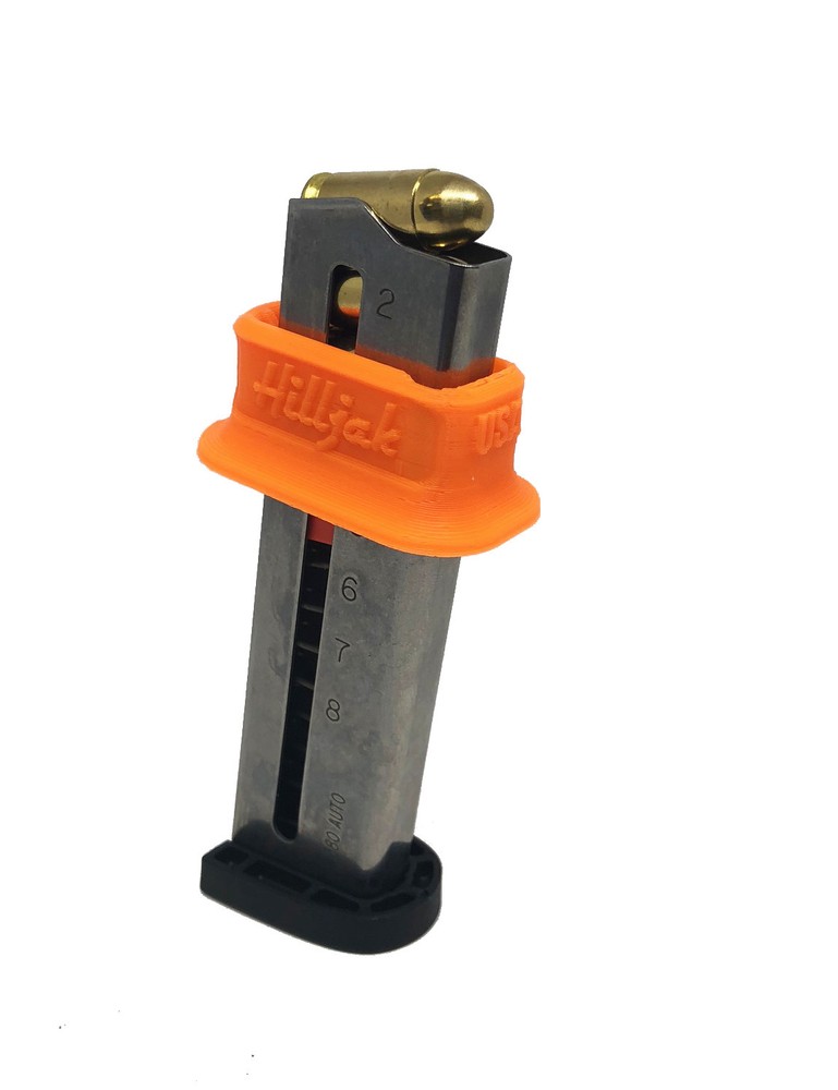 Smith & Wesson Shield 380 EZ Speed loader by Hilljak QL380ez, Orange