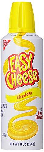 Kraft Easy Cheese Cheddar 8oz (1-Can)