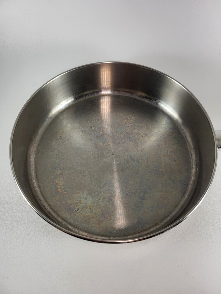 10" Farberware Skillet T00097 18/10 frying pan EUC