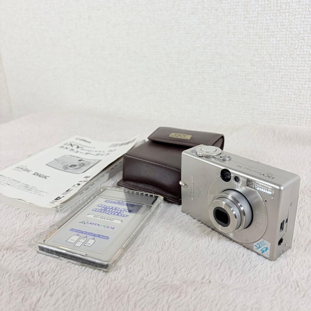 Canon Camera Ixy Digital30 Digital Manual With Cover