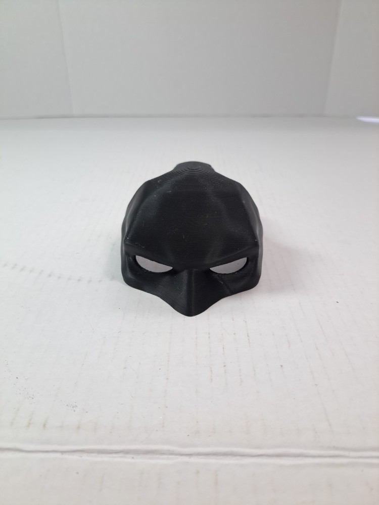 3D Printed Black Batman Cat Mask Funny