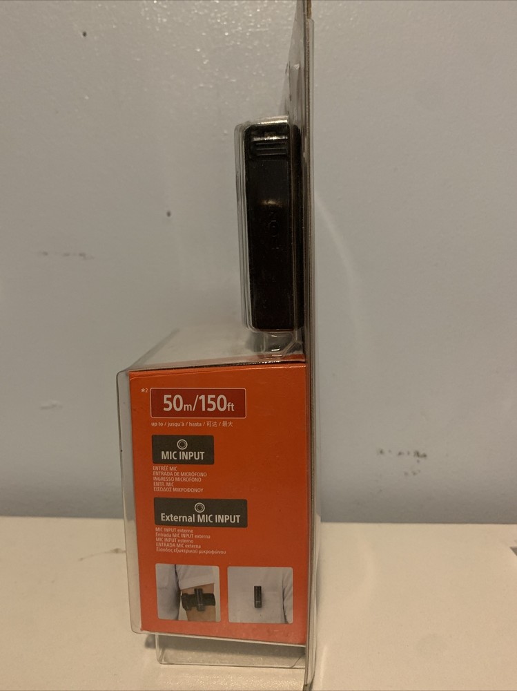 Sony ECM-AW4 Bluetooth Wireless Microphone System New