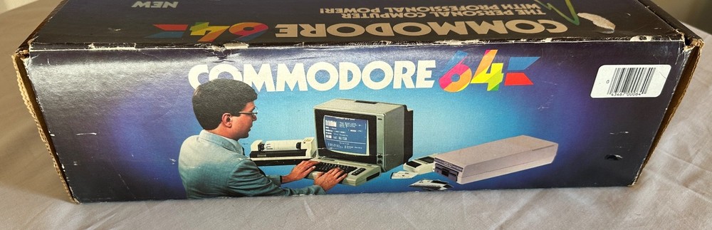 Commodore 64 Personal Computer W/ Original Box - POWERS ON