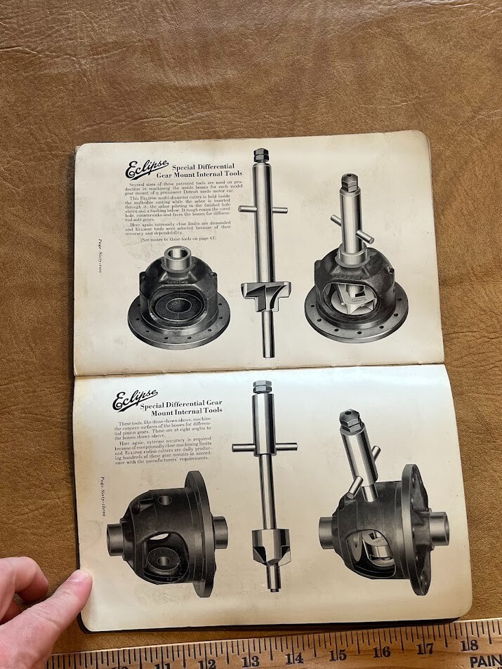 Eclipse Interchangeable High Production Tools Catalog 1928