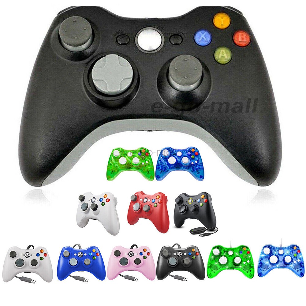 Wired/Wireless Controller Gamepad Remote for Microsoft Xbox 360 Window /360 Slim