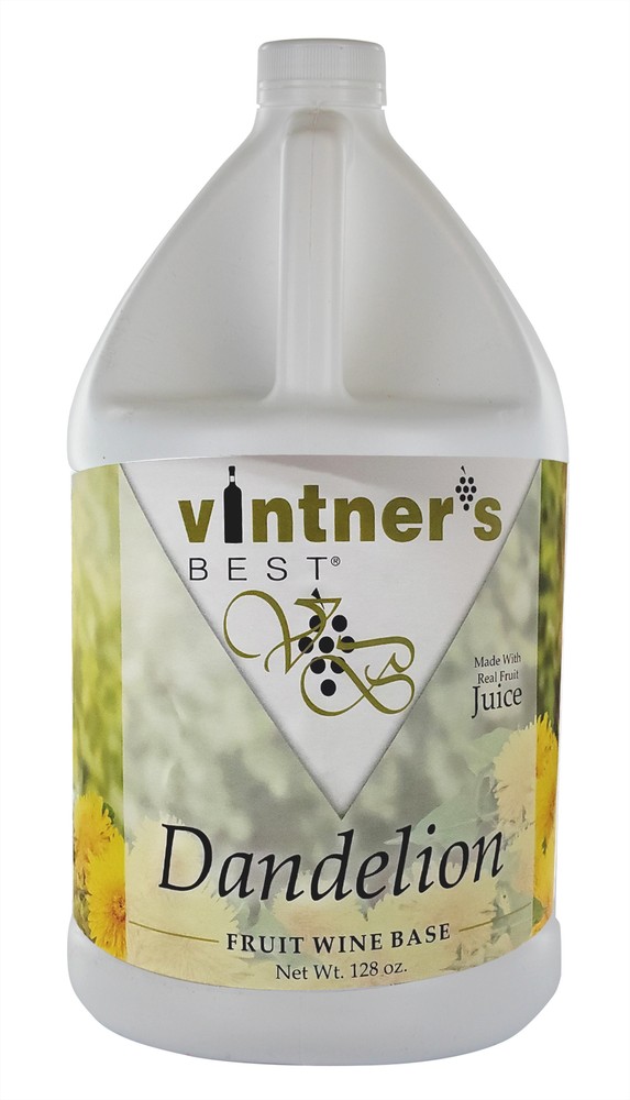 Vintners Best Dandelion Fruit Wine Base 128 oz. Jug