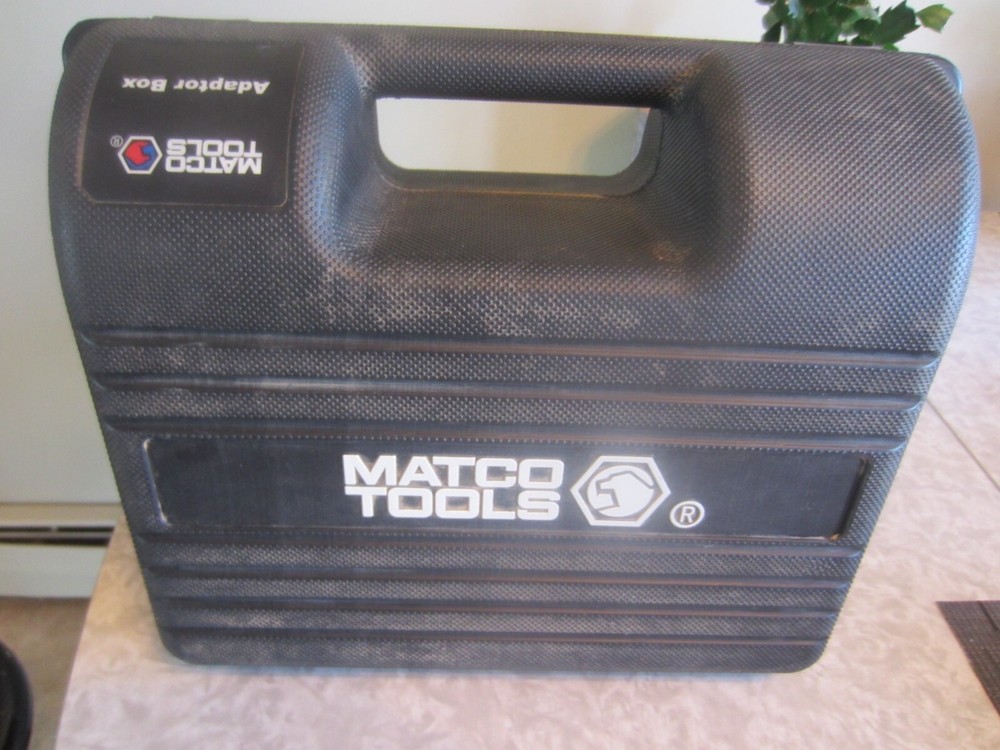 Pre-owned Matco Tools Adaptor Box Case and accessories ONLY