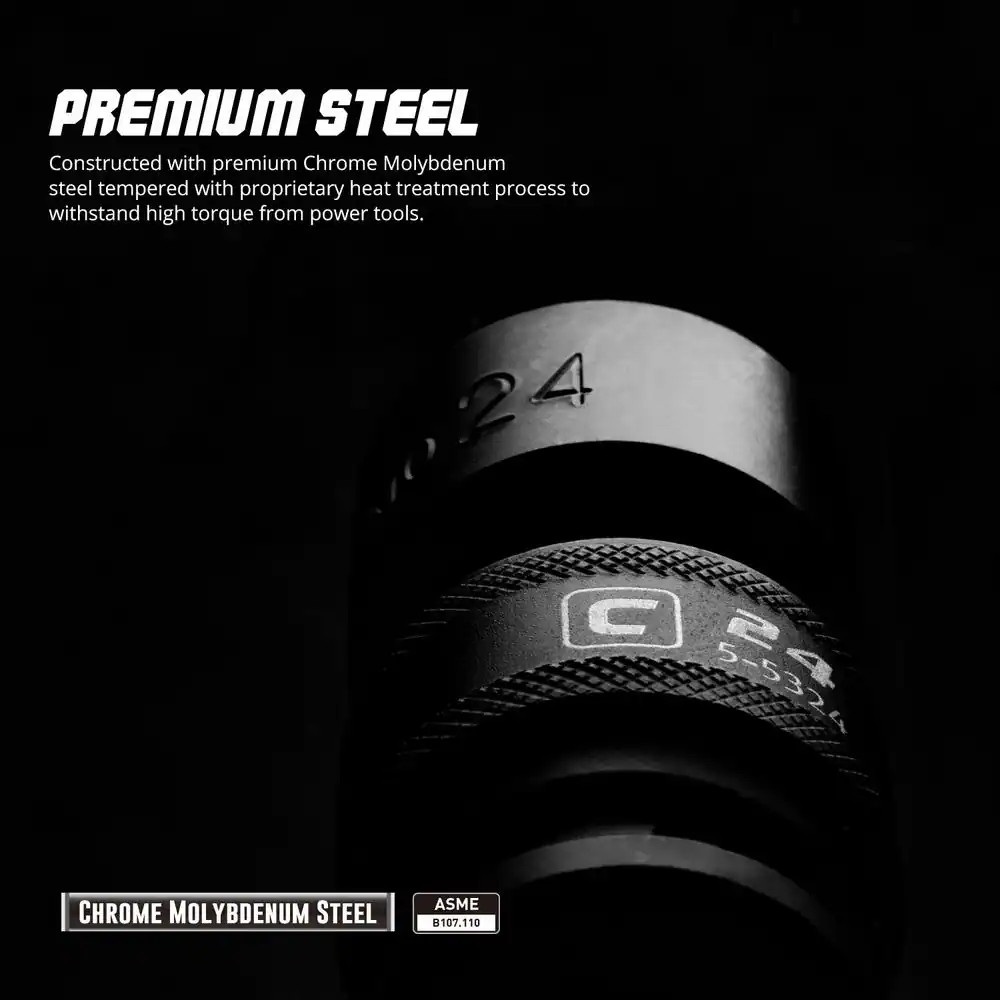 1/2 In. Drive 21 Mm Universal Impact Socket