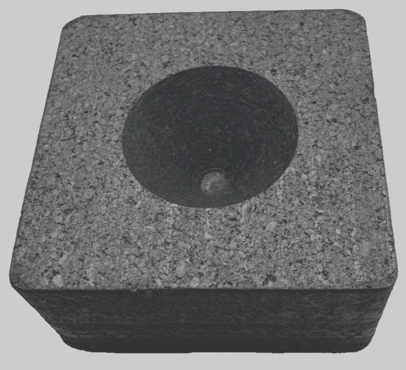 Graphite Ingot Mold For Casting 2 oz Gold Cone