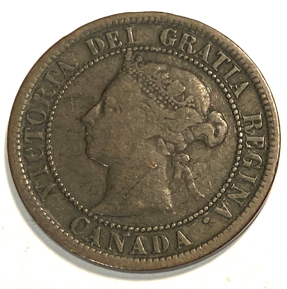 1882 H Canada Large Cent Higher Grade #7
