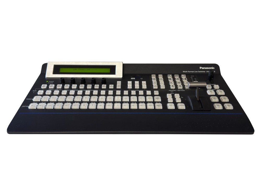 Panasonic AV‑HS450 Switcher + Control Panel + Dual PSU - Complete Broadcast Set