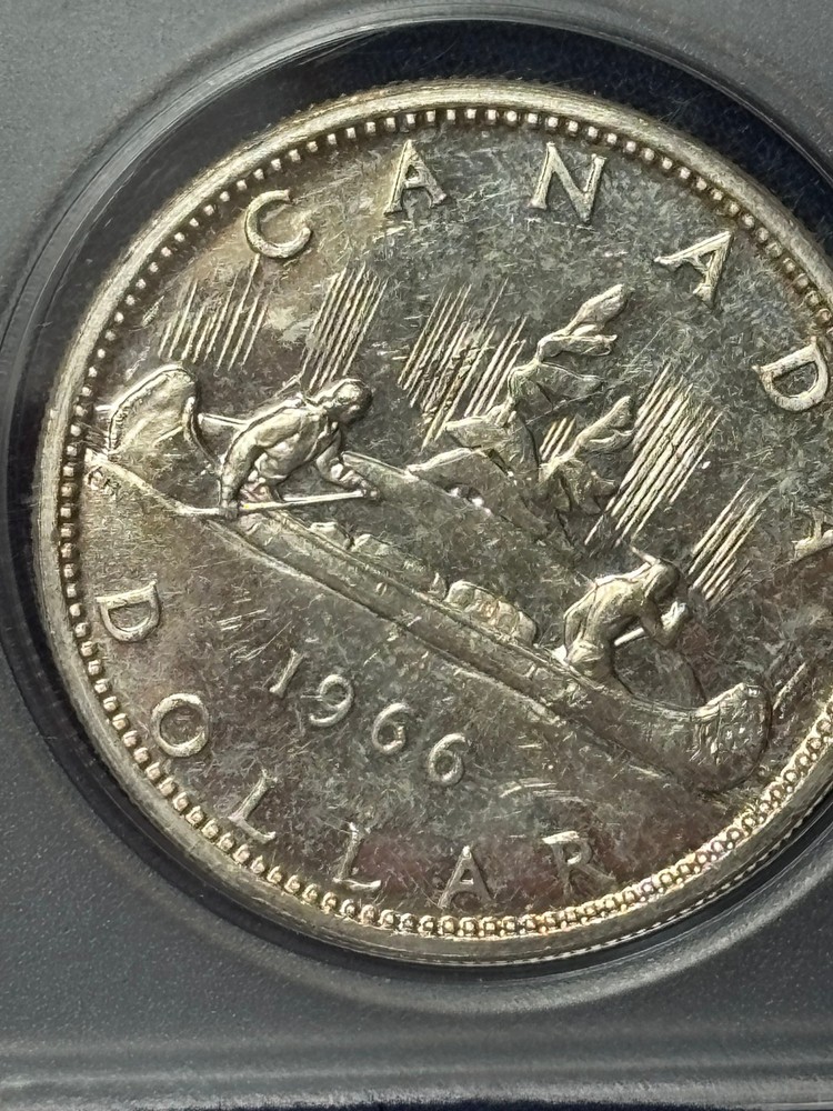 1966 Canadian Silver Dollar