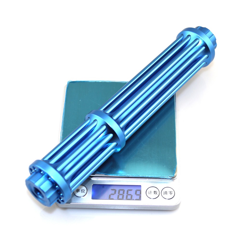 Blue Laser Pointer Adjustable Focus 450nm-5000 Visible Beam Light Laser+Box