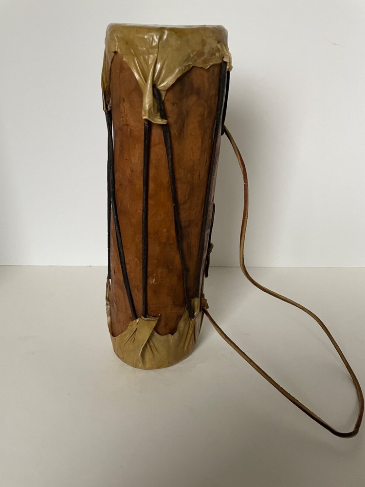 Handmade Tribal Djembe Drum 11.5” Tall