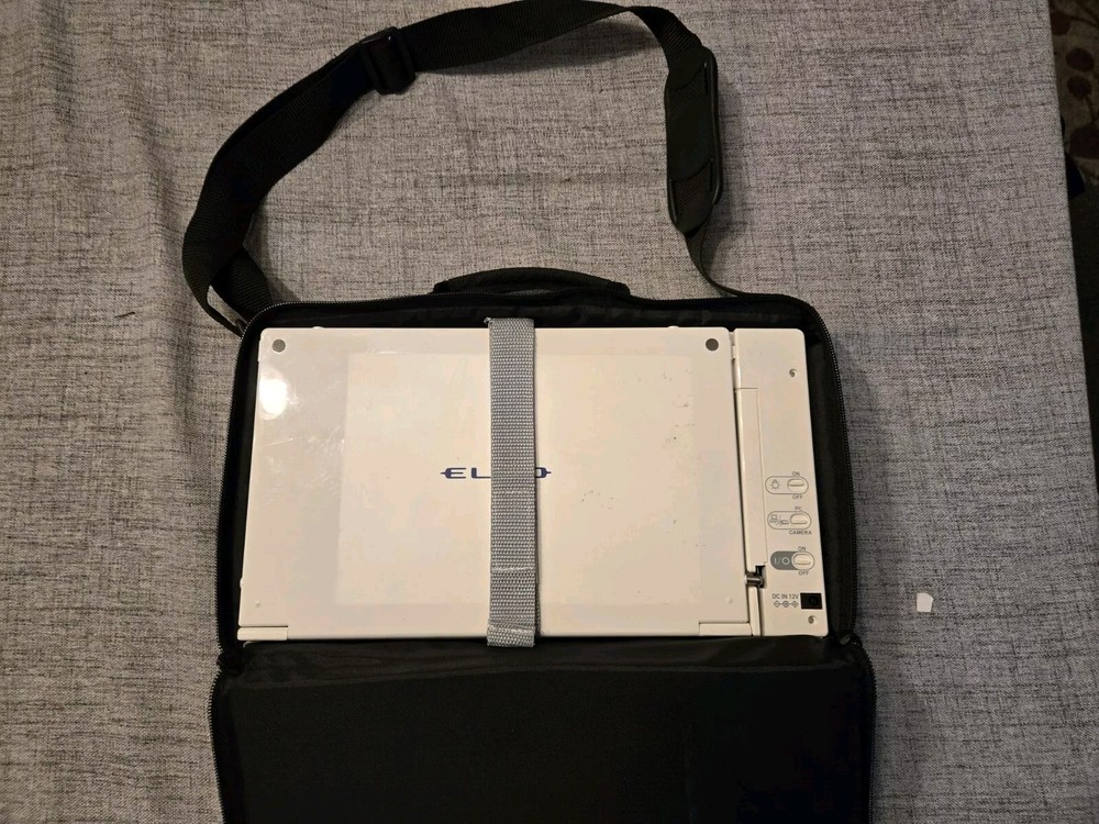 Elmo Digital Visual Presenter Notebook Document Camera W/ Travel Case, HV-110u