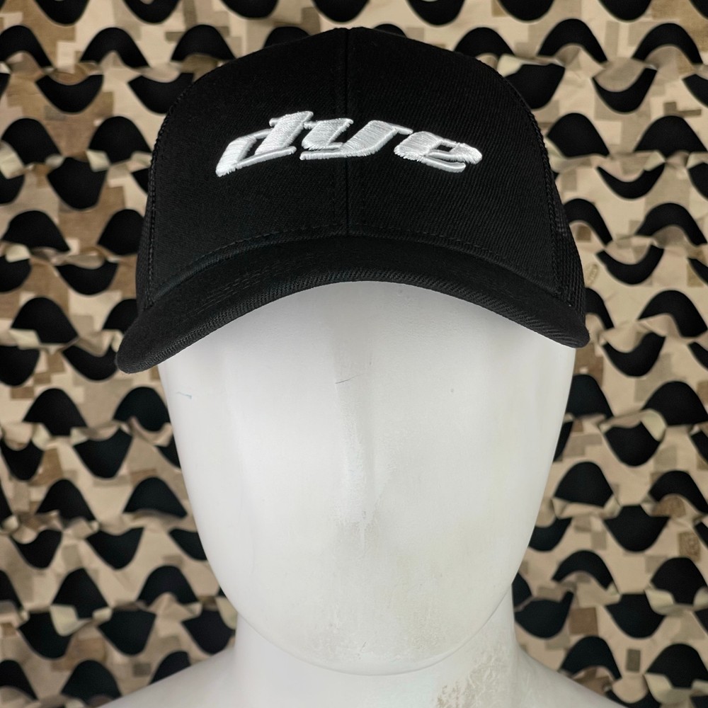 NEW Dye Trucker Snap Back Hat - Black/White