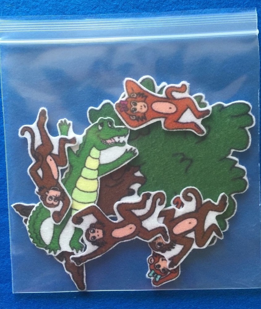 Teasing Mr. Alligator Felt / Flannel Board Set