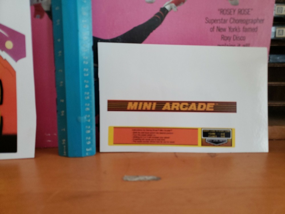 TOMY MINI ARCADE DARING DRIVER DECALS.