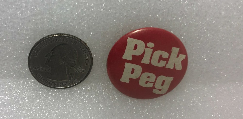 Vintage Pick Peg Pin