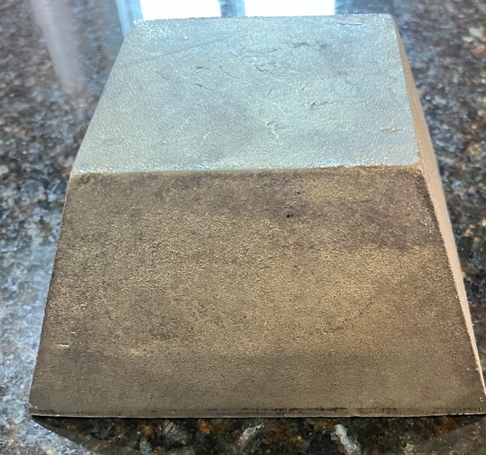 Brass Planter Small Heavy 6"x6", 4.6lbs Unique