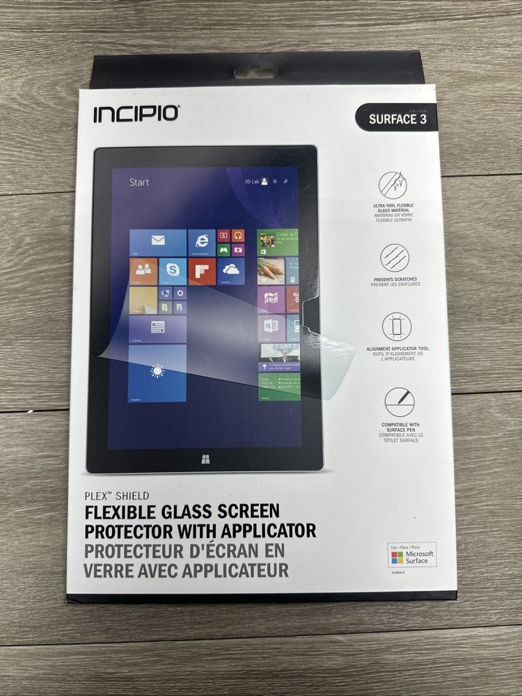 Incipio Plex Shield Screen Protector Compatible With Surface Pro 3