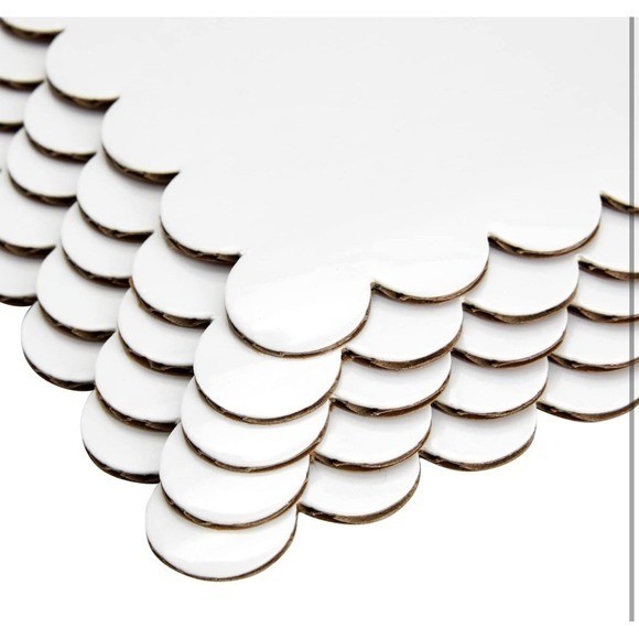 Sparkle and Bash White Foil Cake Boards