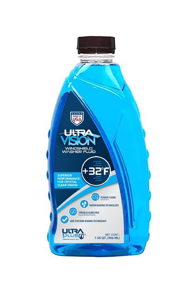 ULTRA 1PLUS Windshield Washer Fluid - Advanced Formula for Car Windshield Wip...