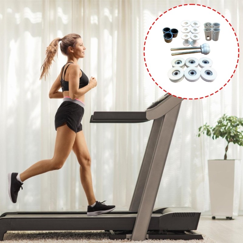 Exercise Stepper Accessories Complete Set Stable Steel Structure Quiet Design