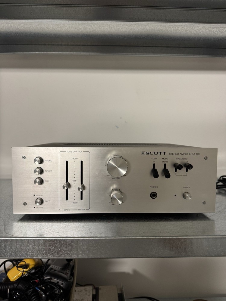 SCOTT STEREO AMPLIFIER A 406