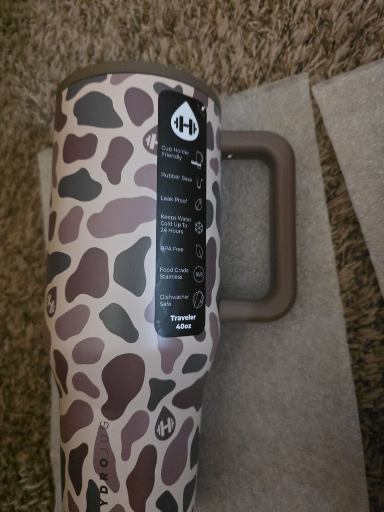 Green CAMO HYDROJUG 40 oz SHIPS NEXT DAY