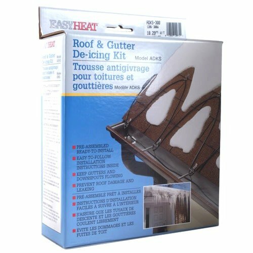 EasyHeat ADKS Roof and Gutter De-icing Kit 100'