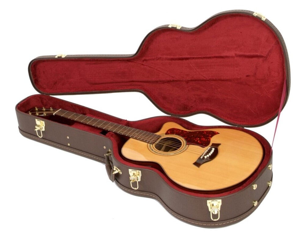 Small-Body/Classical Acoustic Guitar Hard-Shell Case (Brown)