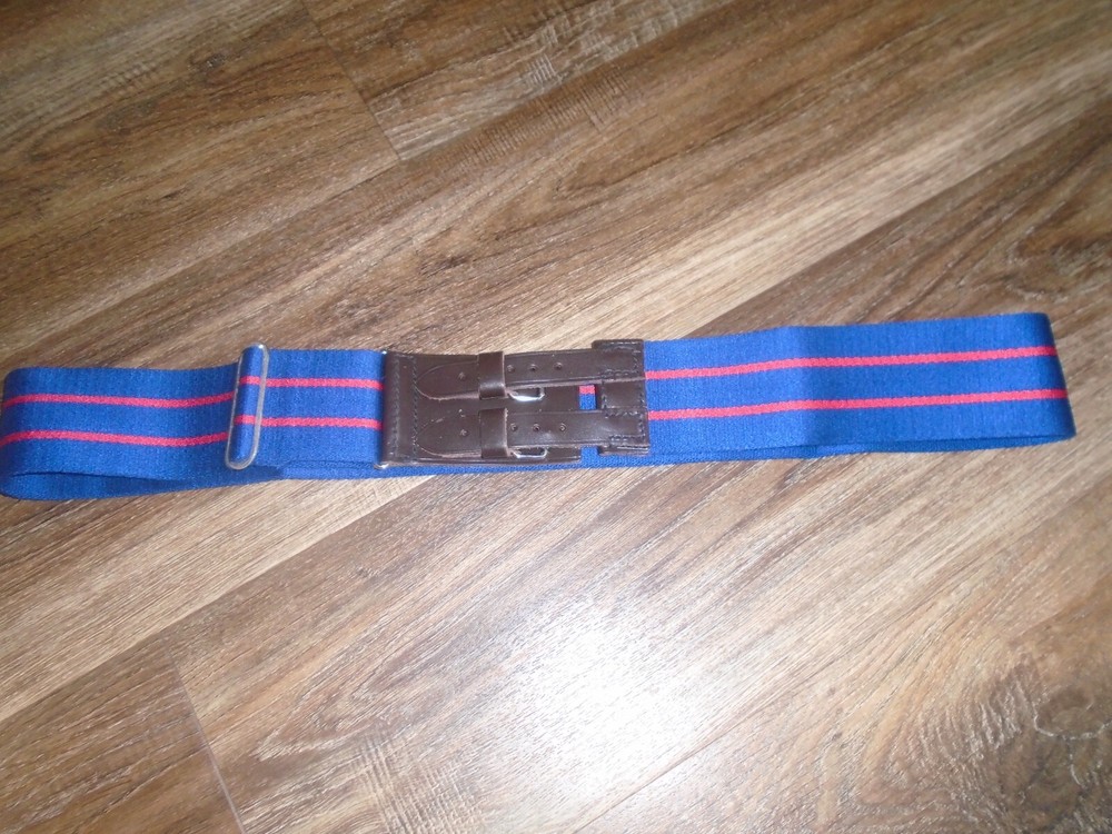 ADJUTANT GENERAL CORPS STABLE BELT SIZE LARGE BRITISH ARMY NEW