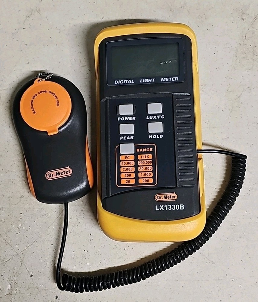 Dr. Meter LX1330B Digital Illuminance Light Meter